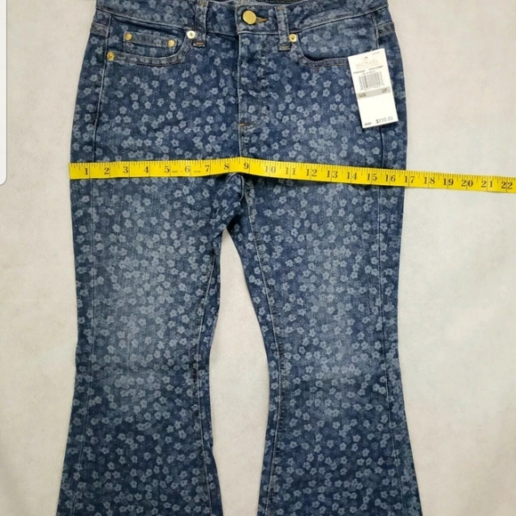 NWT MICHAEL MICHAEL KORS 0P CROP JEANS - Picture 6 of 8